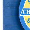 Vintage Chevrolet Super Service Metal Backlit LED Sign – 15" x 18"